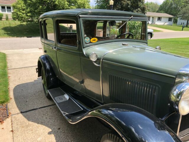 1931 Green Ford Model A Sedan