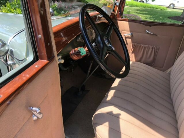 1931 Green Ford Model A Sedan