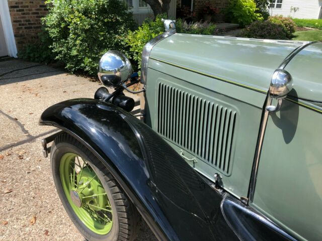 1931 Green Ford Model A Sedan