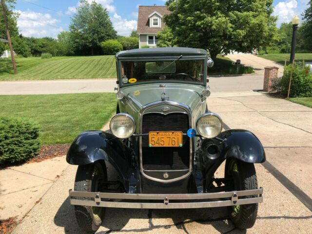 1931 Green Ford Model A Sedan