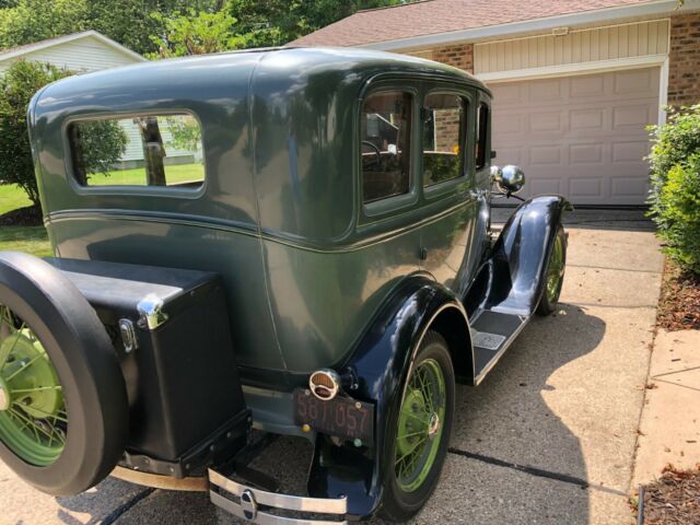 1931 Green Ford Model A Sedan