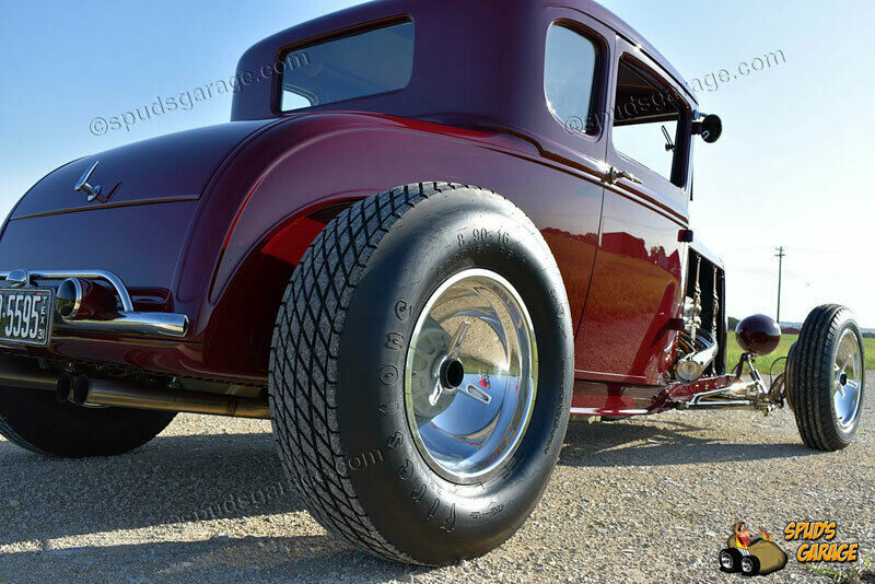 1931 BASF "Billdoe" Red single stage urethane Ford Model A Coupe