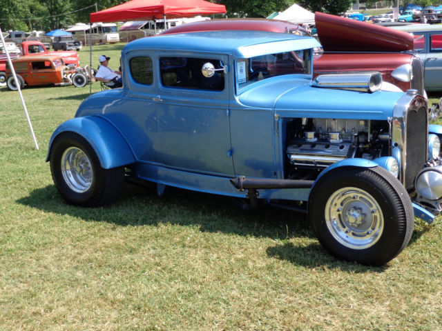 1931 Blue Ford Model A Coupe
