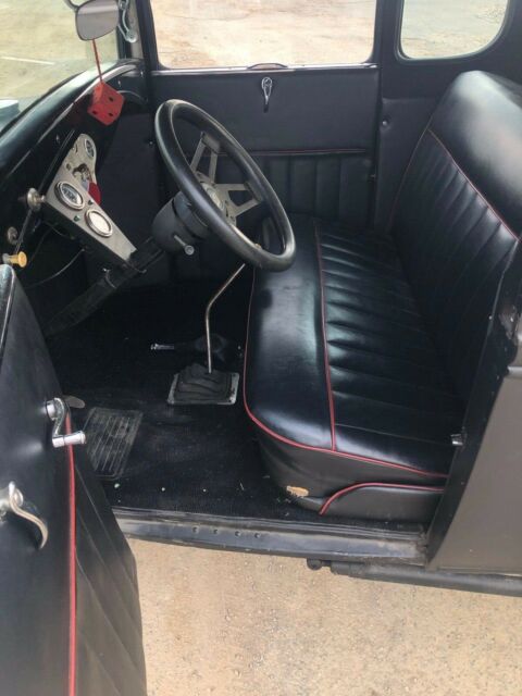 1931 Black Ford Model A Coupe