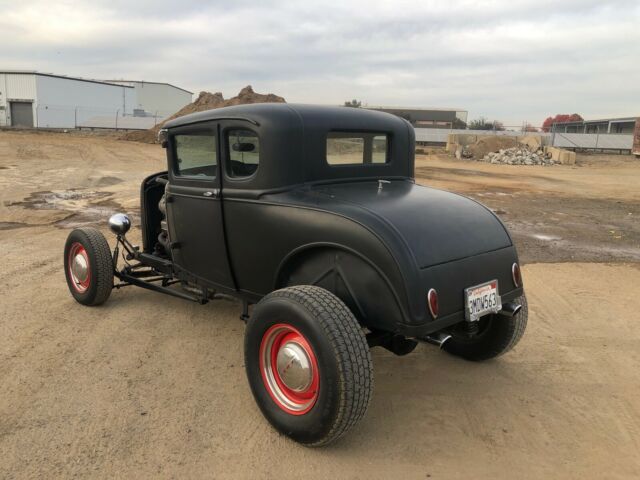 1931 Black Ford Model A Coupe