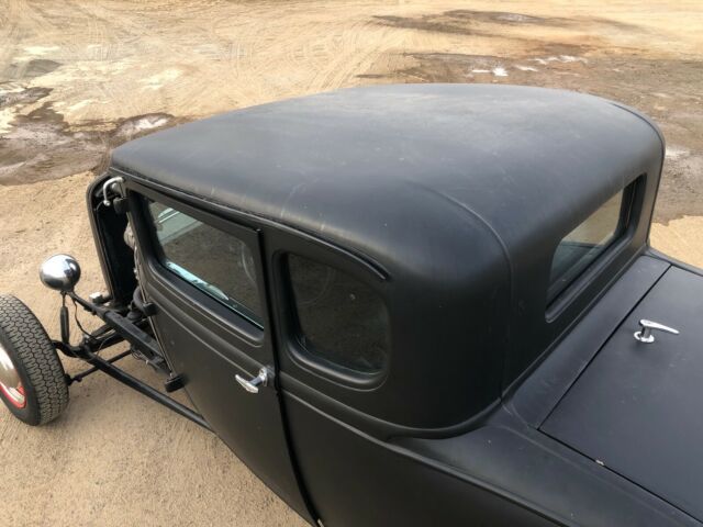 1931 Black Ford Model A Coupe