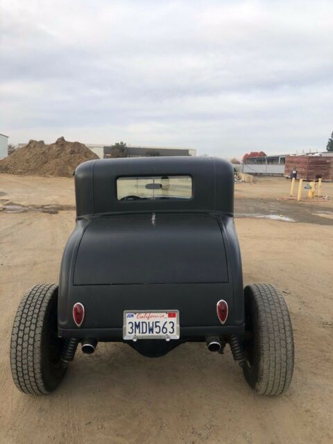 1931 Black Ford Model A Coupe