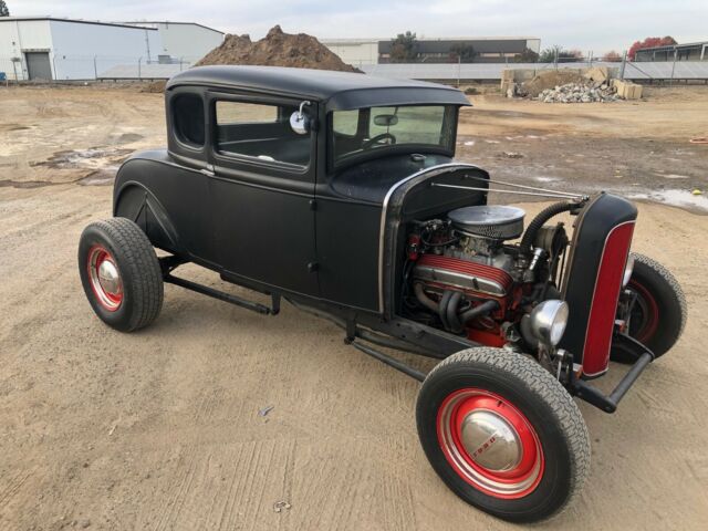1931 Black Ford Model A Coupe