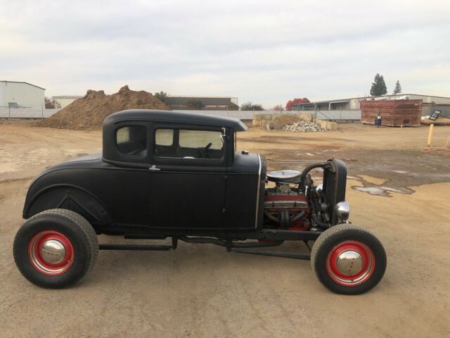 1931 Black Ford Model A Coupe