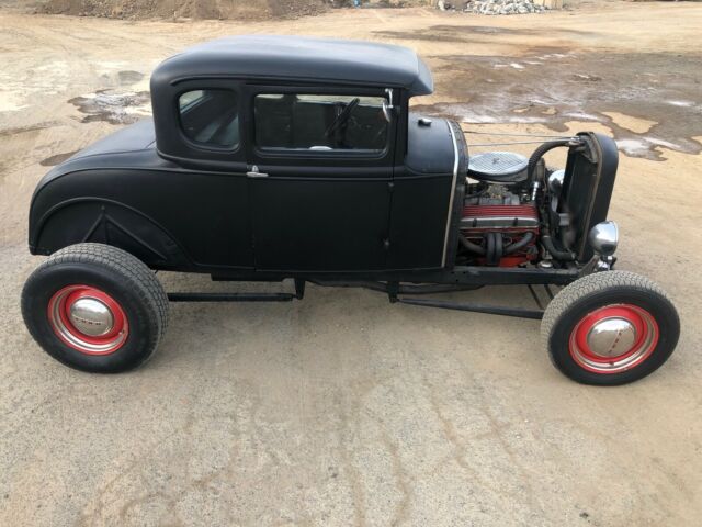 1931 Black Ford Model A Coupe