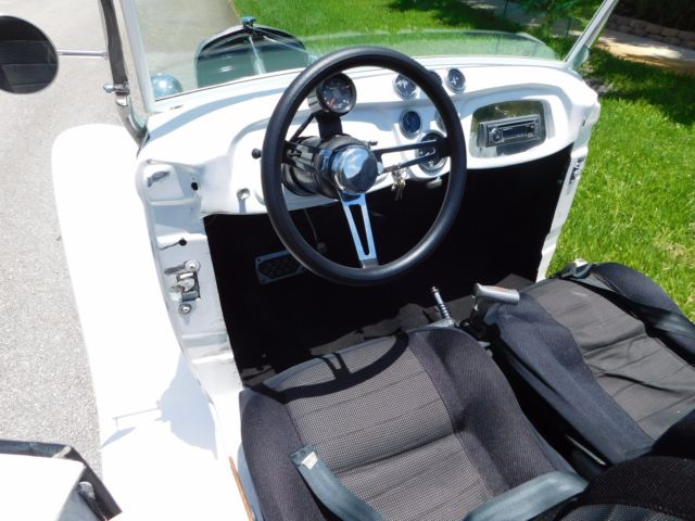 1931 White Ford Model A Roadster