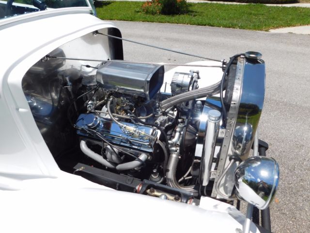 1931 White Ford Model A Roadster