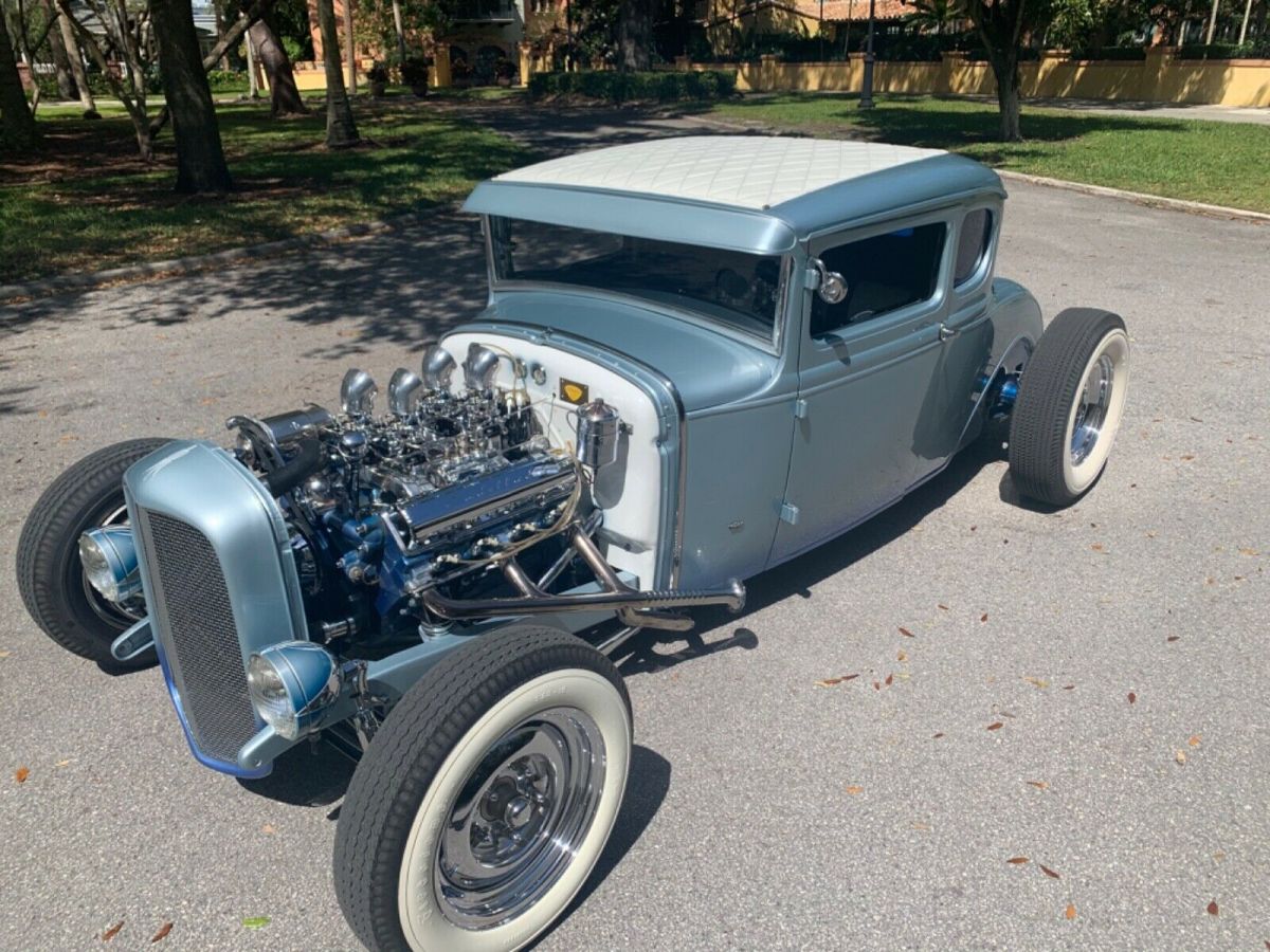 1931 Blue Ford Model A Coupe