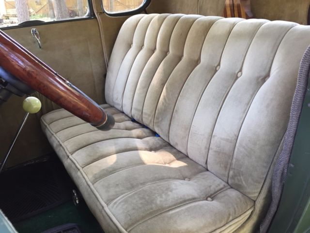 1931 Green Ford Model A Coupe