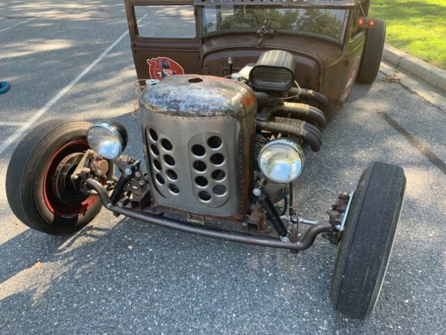 1931 Brown Ford Model A Coupe