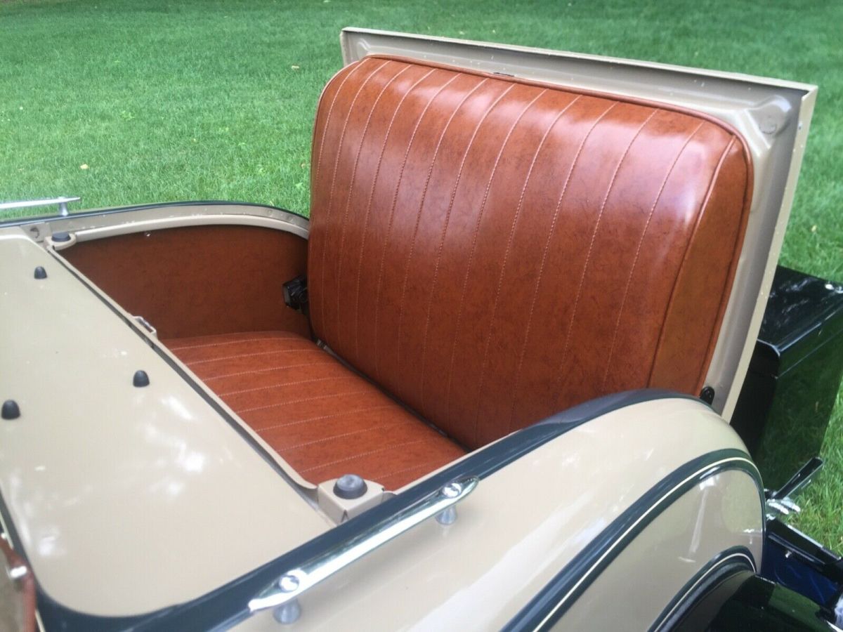 1931 Tan Ford Model A Convertible