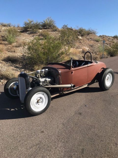 1931 Brown Ford Model A Roadster