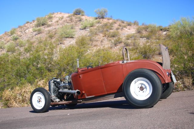 1931 Brown Ford Model A Roadster