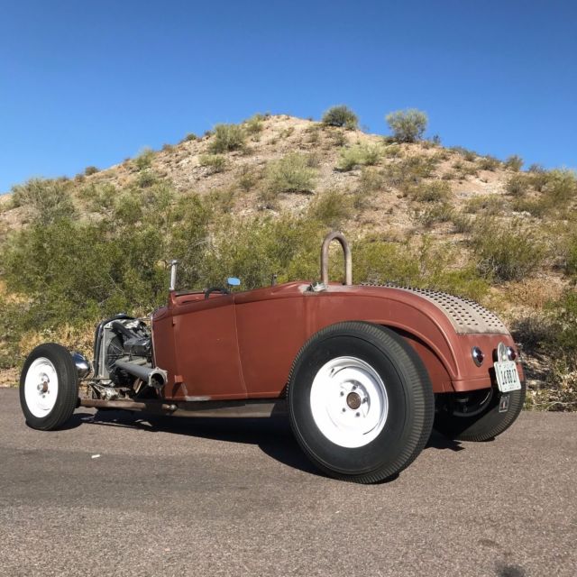 1931 Brown Ford Model A Roadster