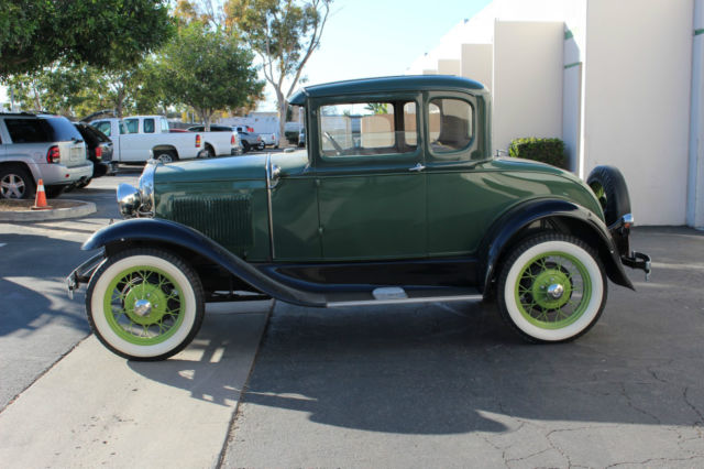 1931 Green and Black Ford Model A