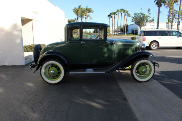 1931 Green and Black Ford Model A