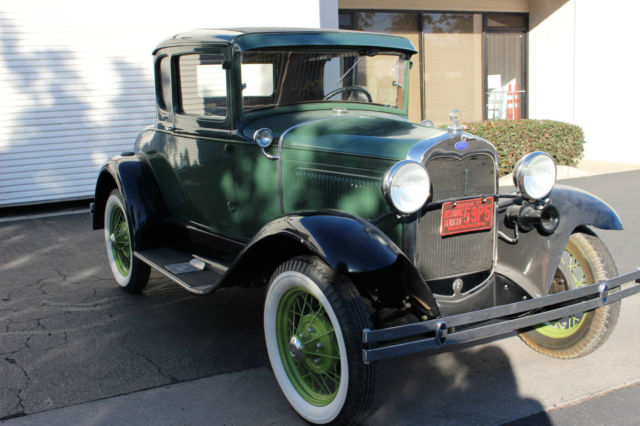 1931 Green and Black Ford Model A