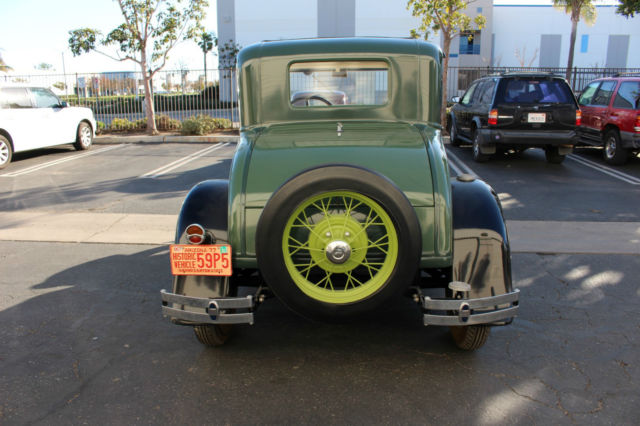 1931 Green and Black Ford Model A