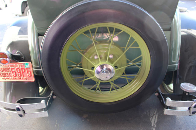 1931 Green and Black Ford Model A