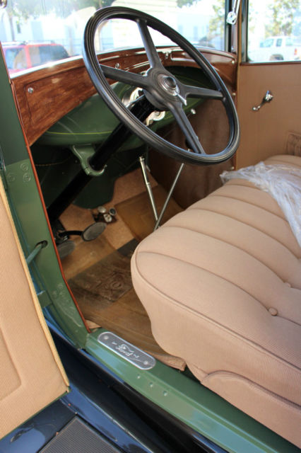 1931 Green and Black Ford Model A
