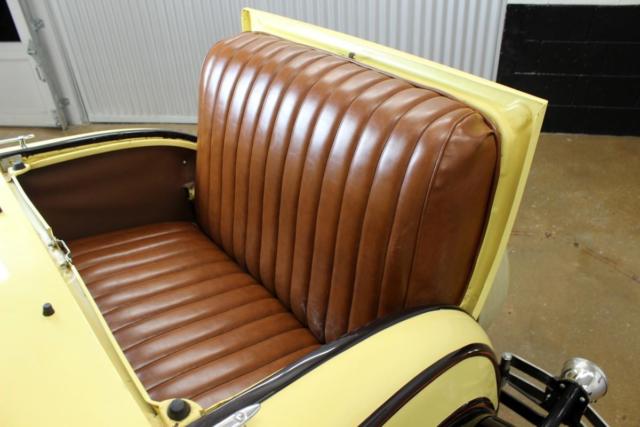 1931 Yellow Ford Model A Single Family, Original