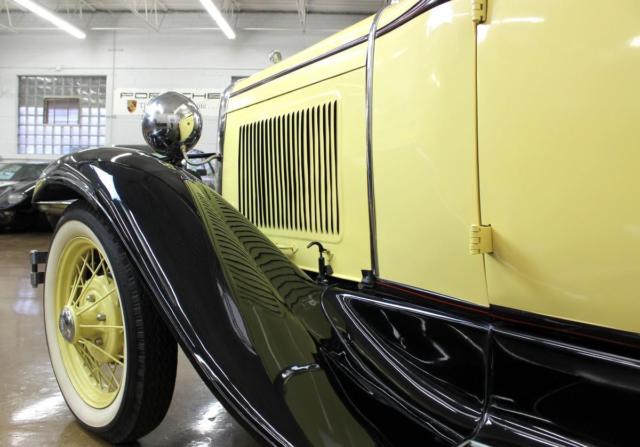 1931 Yellow Ford Model A Single Family, Original