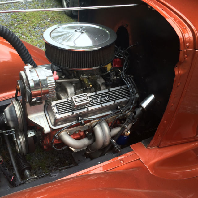 1931 Sunset Orange Ford Model A Coupe