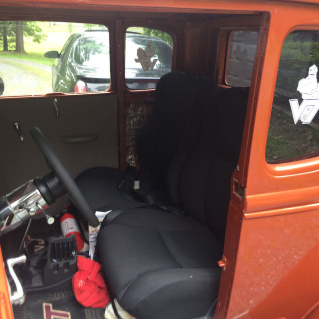 1931 Sunset Orange Ford Model A Coupe