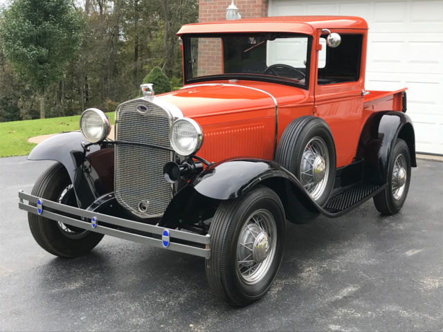 1931 Orange Ford Model A