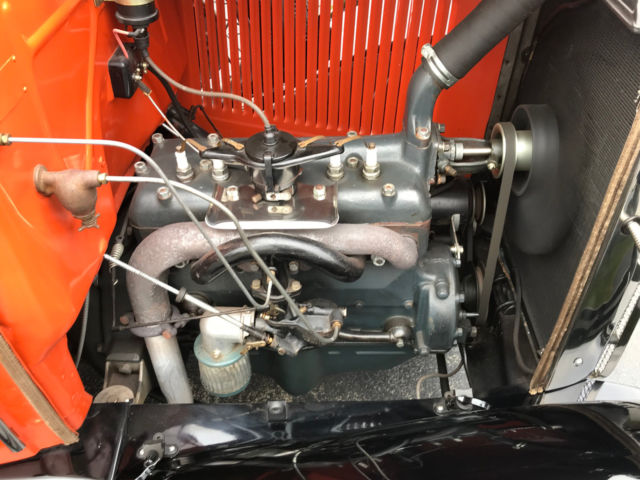 1931 Orange Ford Model A