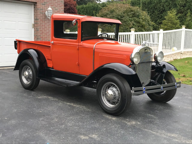 1931 Orange Ford Model A