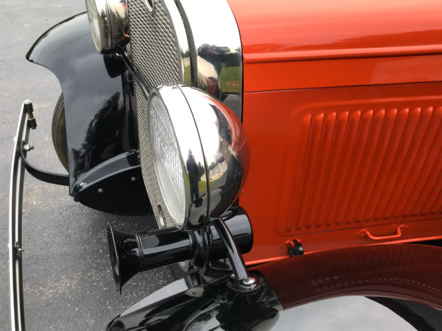 1931 Orange Ford Model A