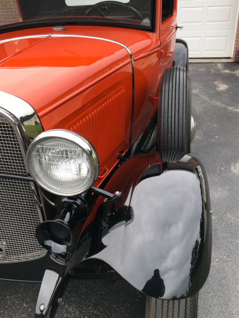 1931 Orange Ford Model A