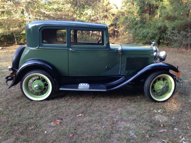 1931 Green Ford Model A Coupe