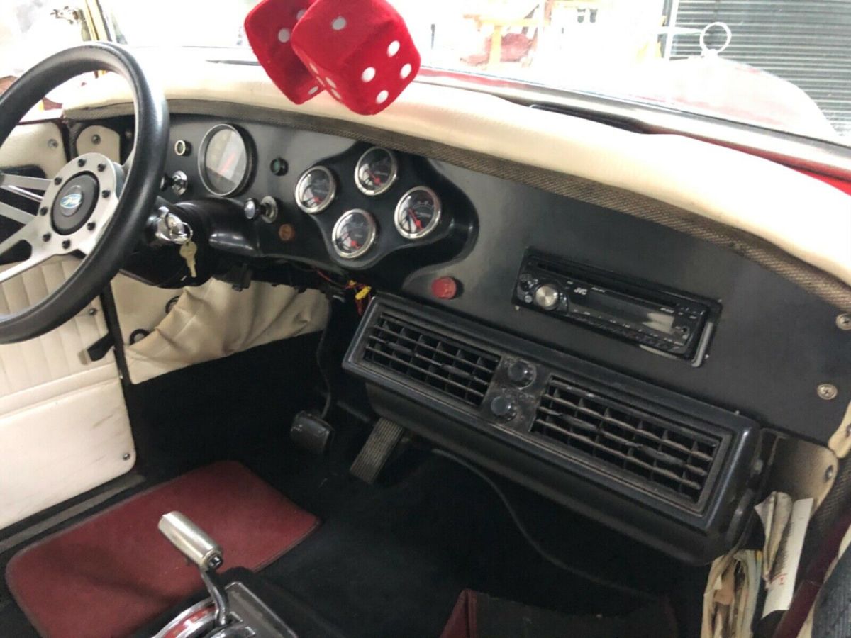 1931 Red Ford Mustang Convertible