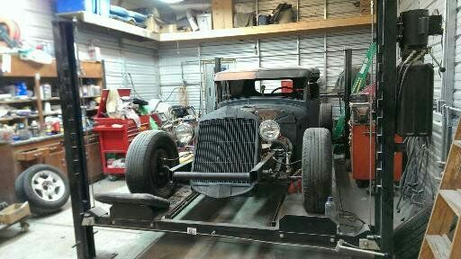 1931 primer Ford Model A Standard Cab Pickup
