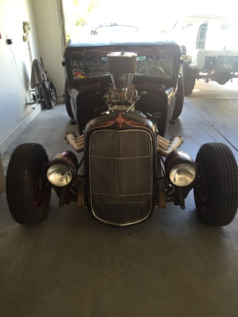 1931 Black Ford Model A Pickup