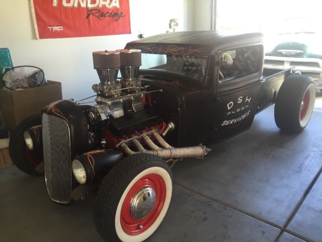 1931 Black Ford Model A Pickup