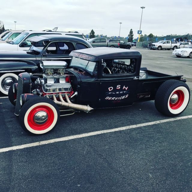 1931 Black Ford Model A Pickup