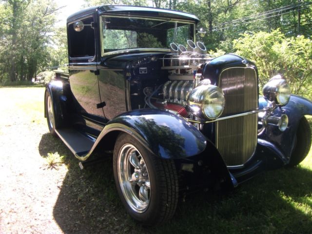 1931 Blue Ford Model A Standard Cab Pickup