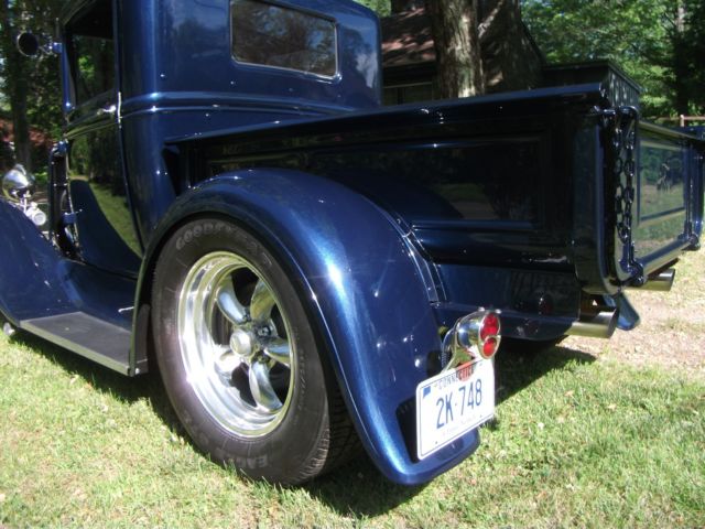 1931 Blue Ford Model A Standard Cab Pickup