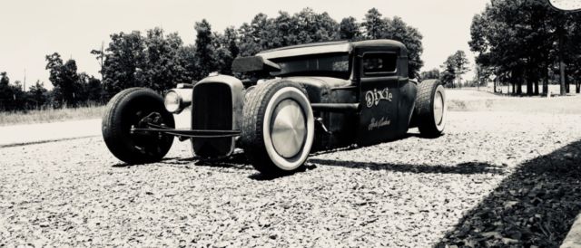 1931 Brown Ford Model A Ratrod Coupe