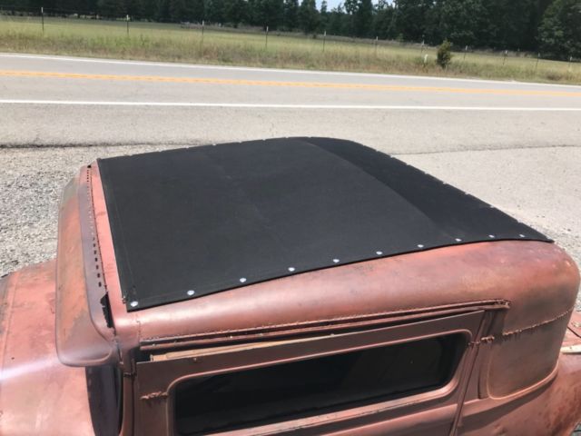 1931 Brown Ford Model A Ratrod Coupe