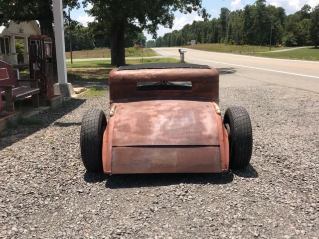 1931 Brown Ford Model A Ratrod Coupe