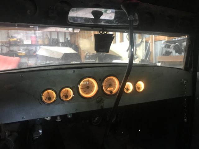 1931 Brown Ford Model A Ratrod Coupe